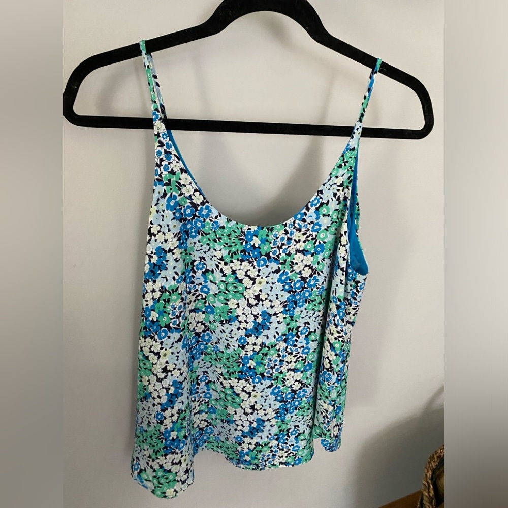 Loft floral tank top